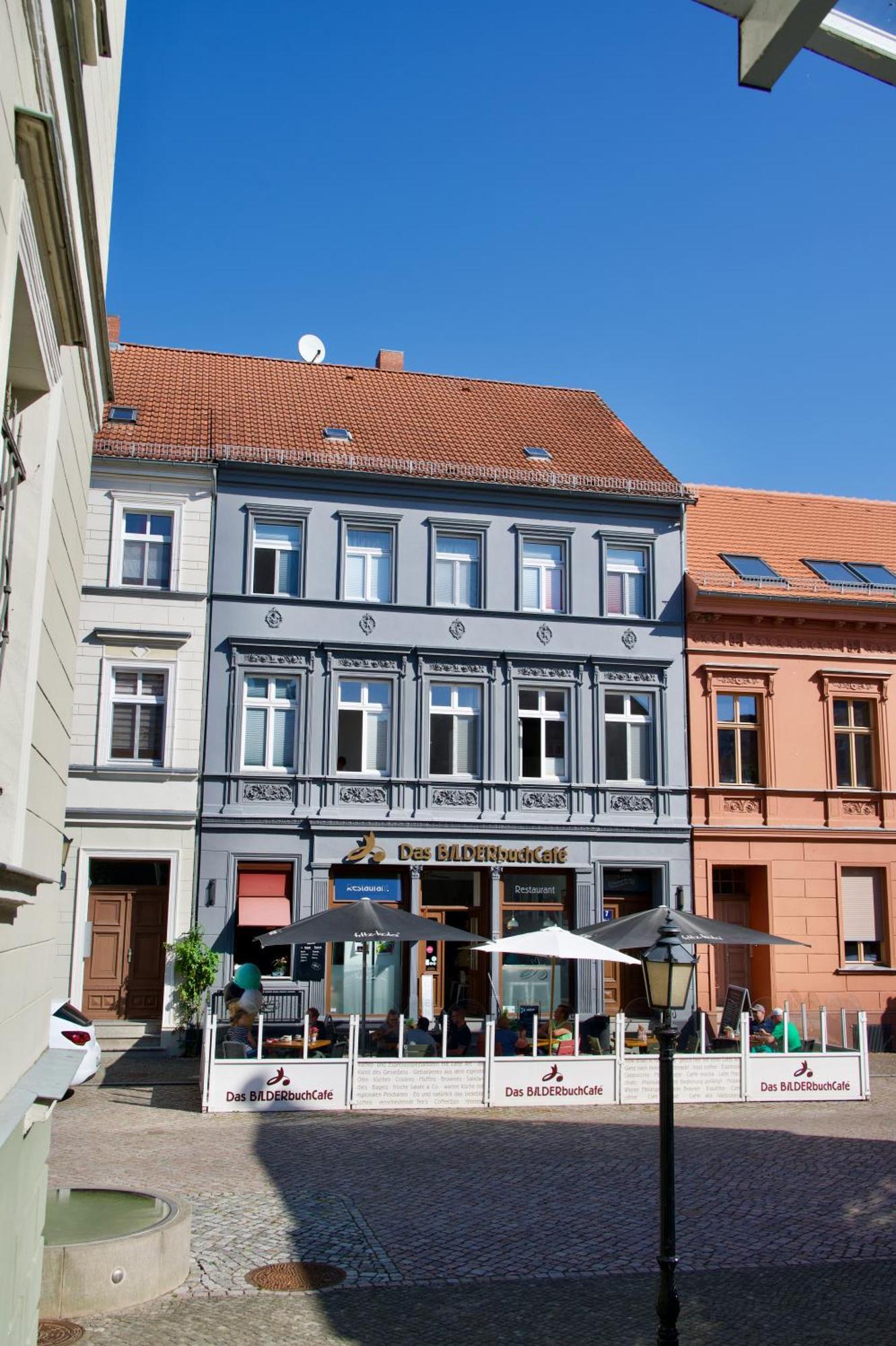 Das Bilderbuchcafe - Pension Markt 7 Havelberg Dış mekan fotoğraf
