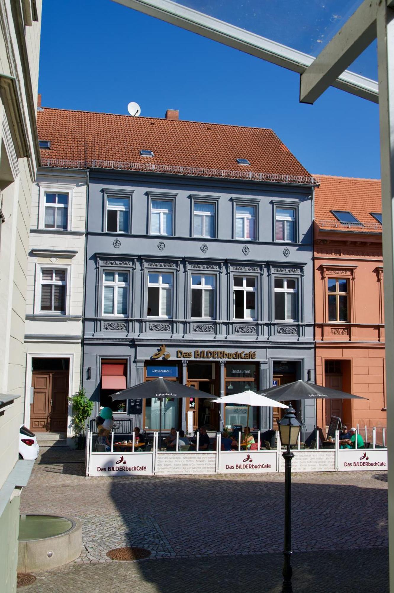 Das Bilderbuchcafe - Pension Markt 7 Havelberg Dış mekan fotoğraf