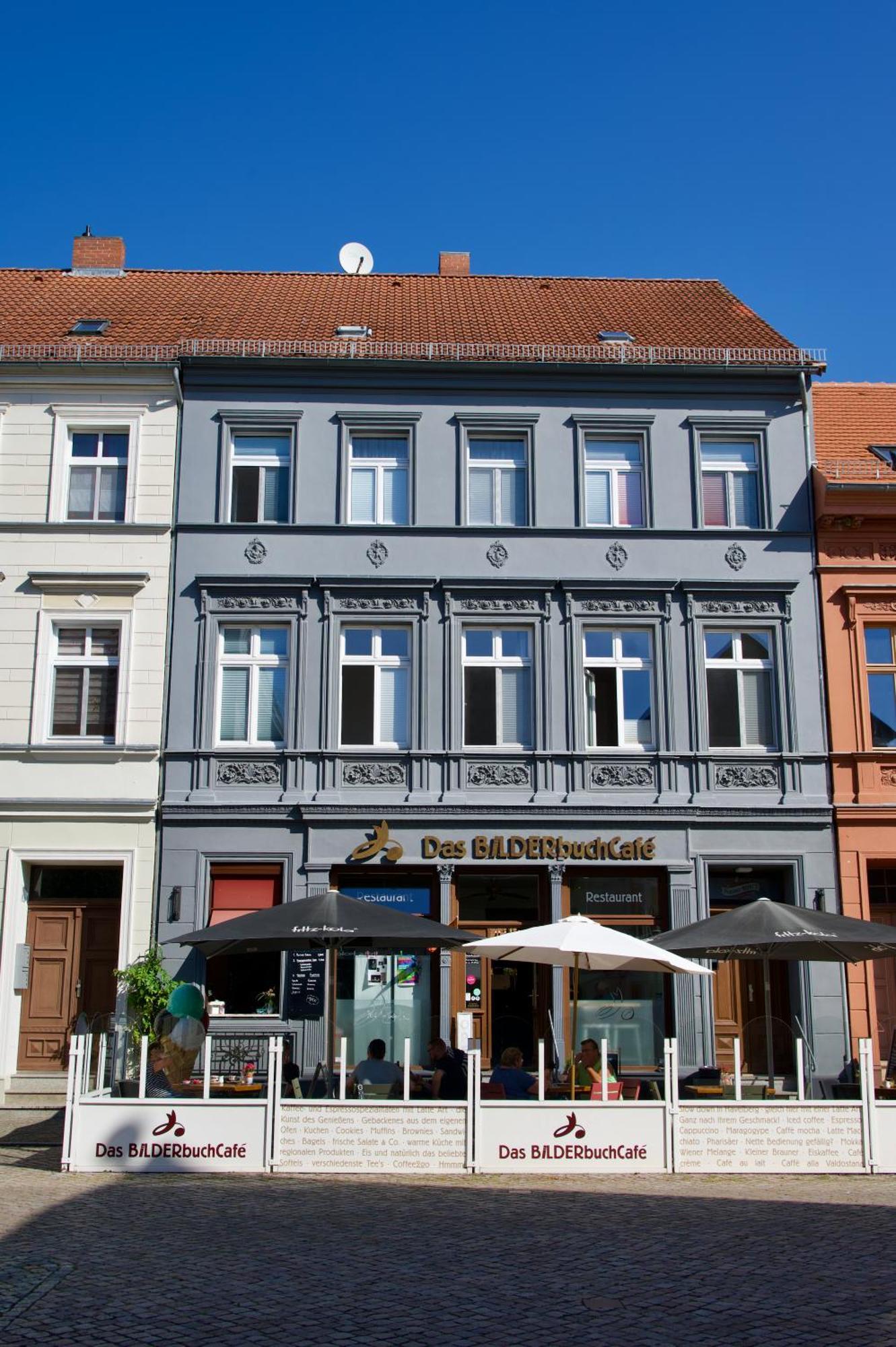 Das Bilderbuchcafe - Pension Markt 7 Havelberg Dış mekan fotoğraf