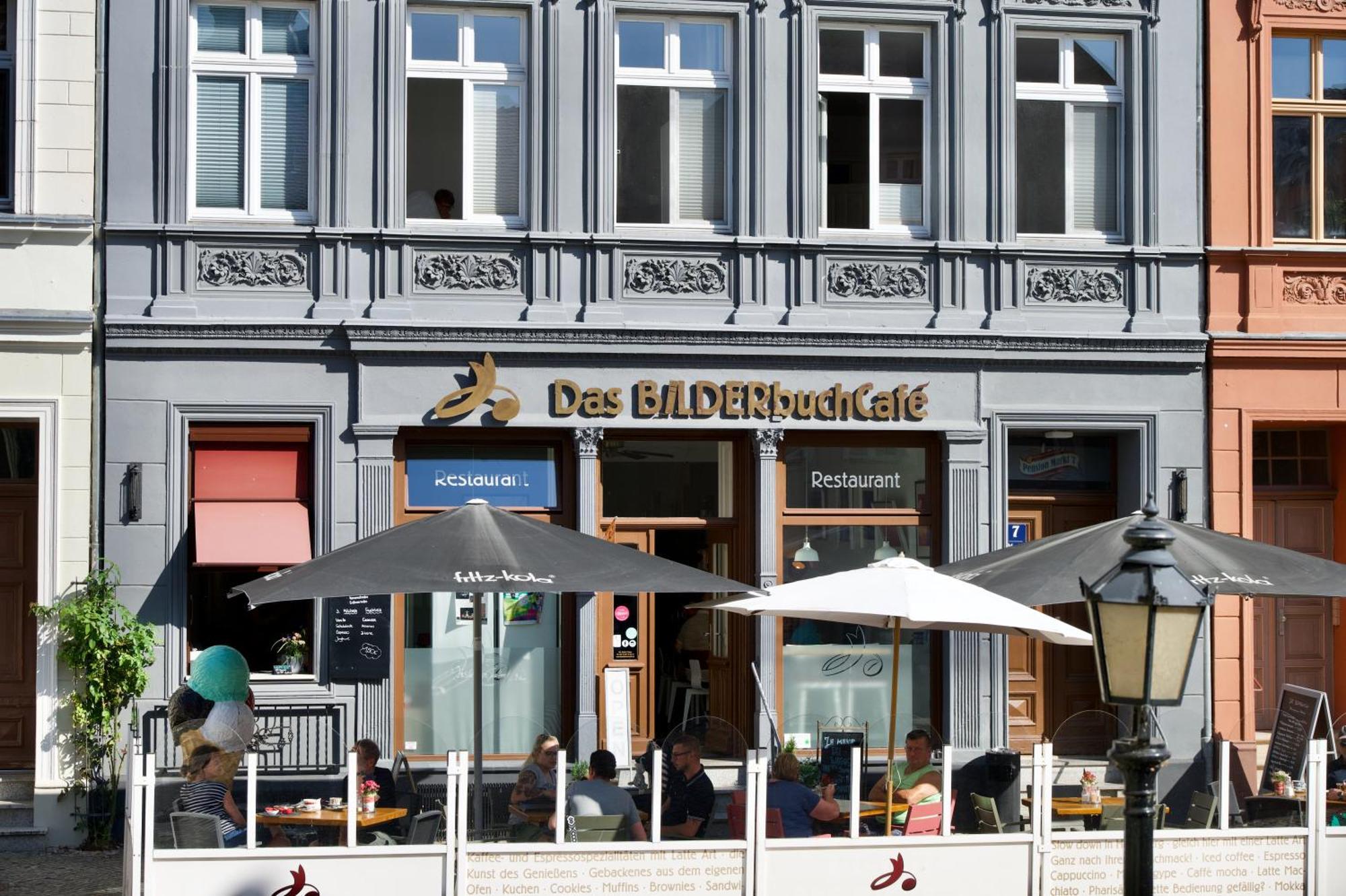 Das Bilderbuchcafe - Pension Markt 7 Havelberg Dış mekan fotoğraf