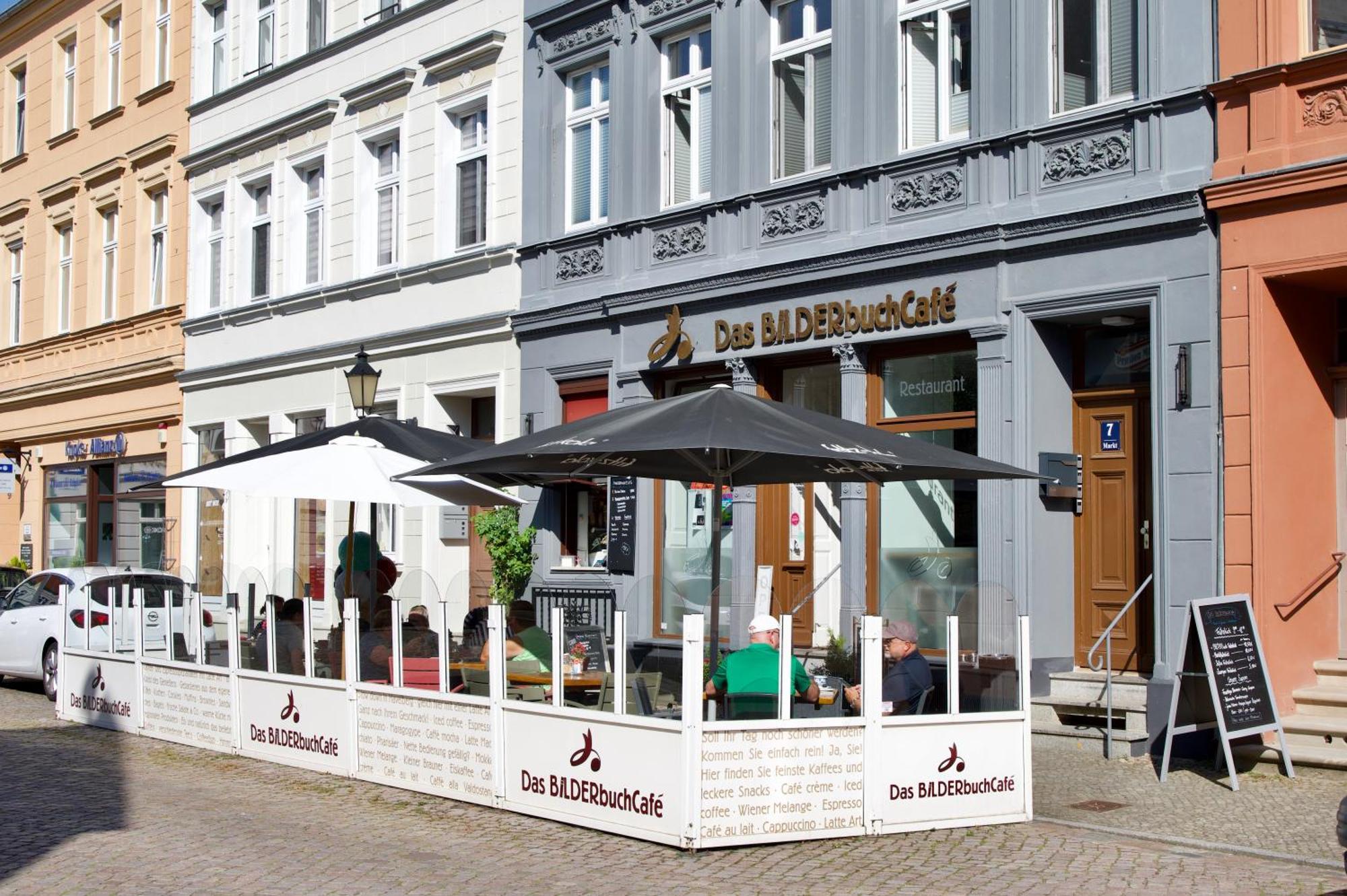 Das Bilderbuchcafe - Pension Markt 7 Havelberg Dış mekan fotoğraf